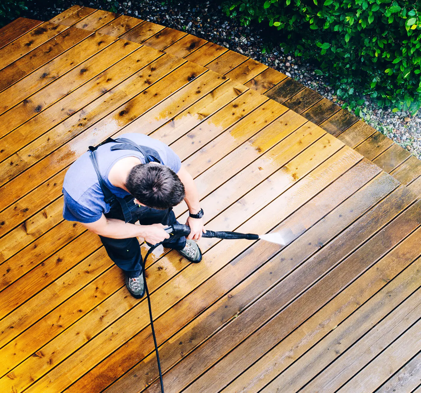 Washed Away - Deck & Patio Cleaning