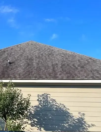 Washed Away - Roof Cleaning - Dirty Roof Before