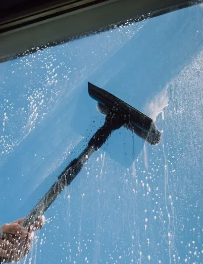 Washed Away - Residential Window Cleaning - Close Up