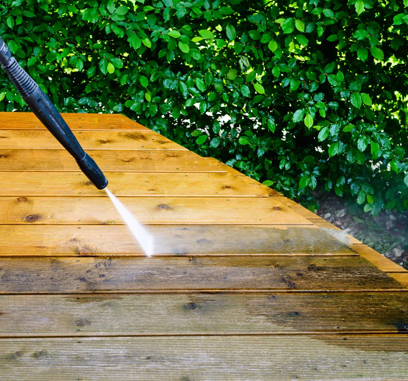 Pressure Washing Deck in Columbus, GA